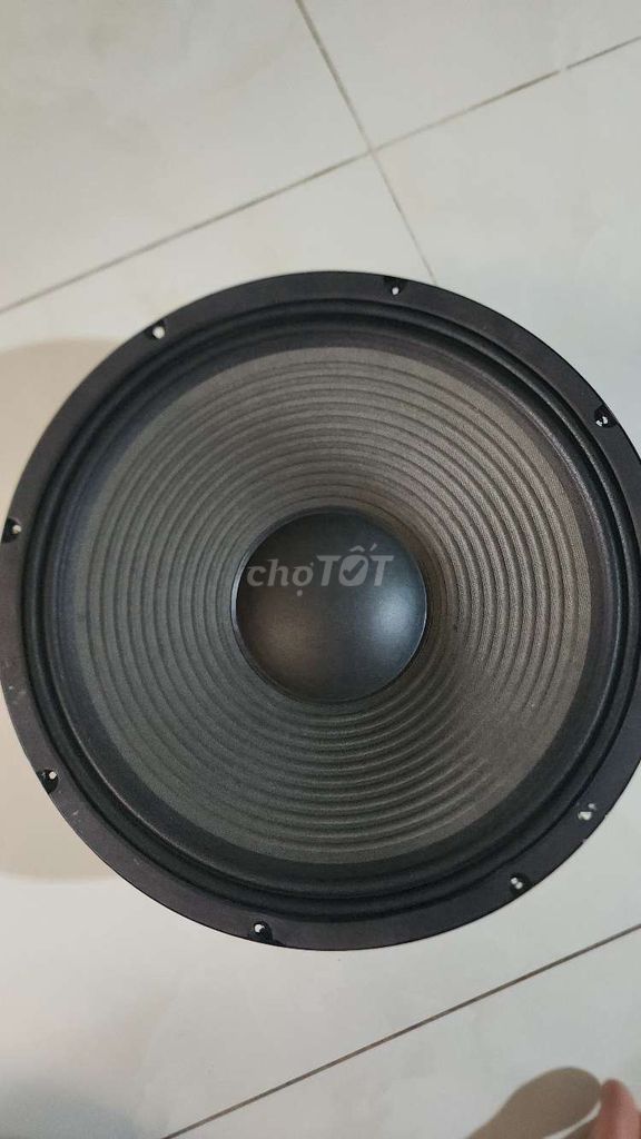 Loa bass 40cm Đen đã qua sử dụng. Mua bán Tivi, Âm thanh tại Huyện Cần Giuộc Long An được đăng bởi Van Ngoc hình 1