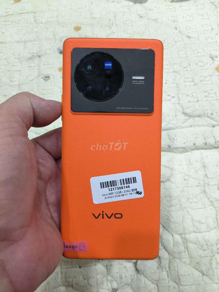 Vivo X80 256GB Cam 12GB Like New. Mua bán Điện thoại tại Quận Hoàng Mai Hà Nội được đăng bởi Nguyennoi hình 1