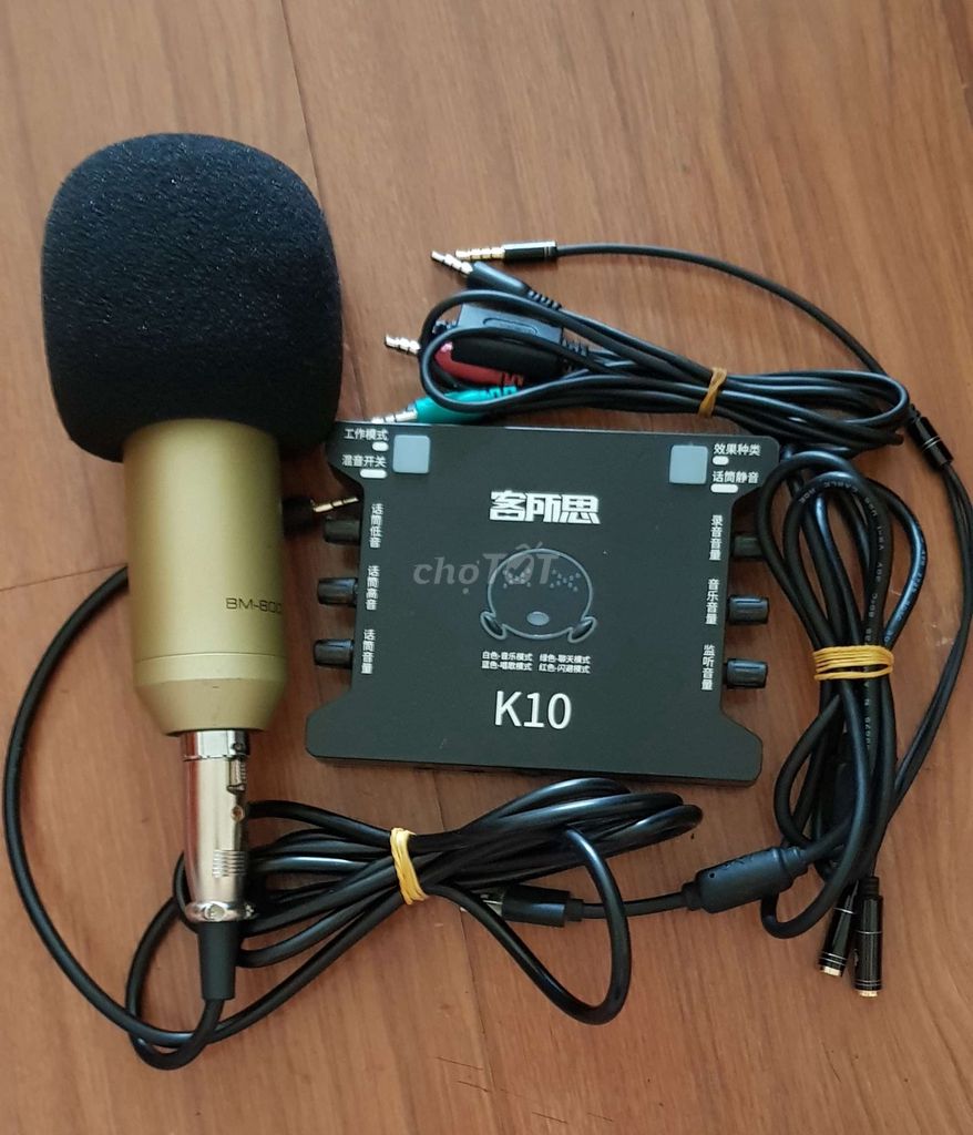 Bộ Soundcard Livestreem XOX K10