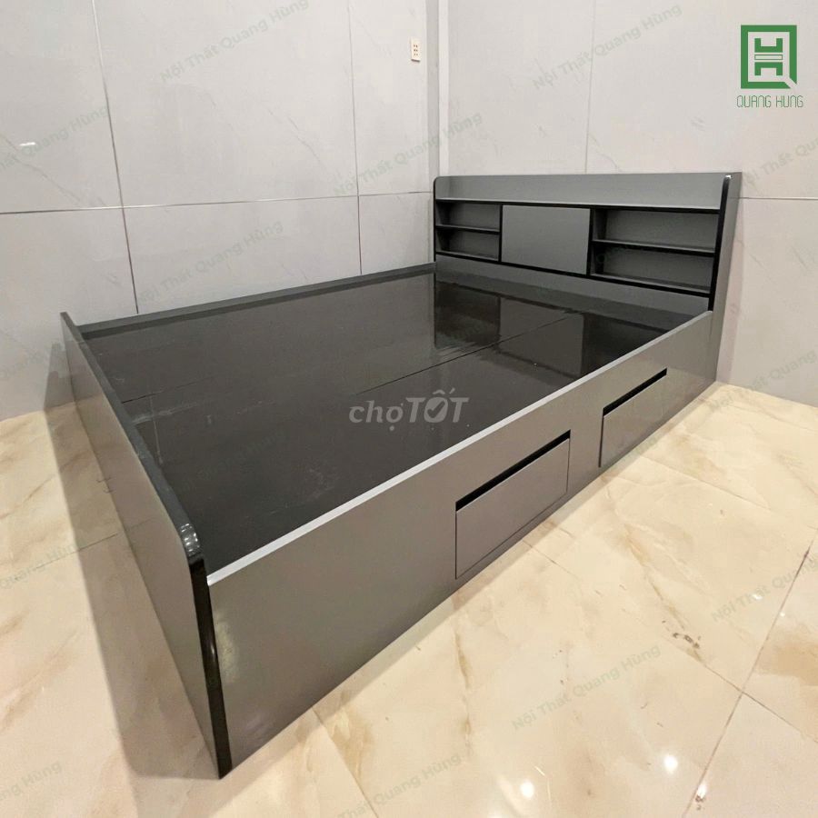 Giường ngủ Nhựa Ecoplast Xám - Giường nhựa - xịn. Mua bán Giường, chăn ga gối nệm tại Quận Phú Nhuận Tp Hồ Chí Minh được đăng bởi LÊ VĂN HÙNG hình 1