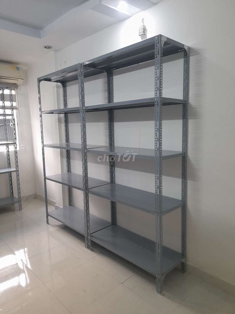 Kệ sắt V lỗ 2m x 1m x 40cm 5 tầng. Mua bán Tủ, kệ gia đình tại Quận Bình Tân Tp Hồ Chí Minh được đăng bởi Thu Hoàng hình 1