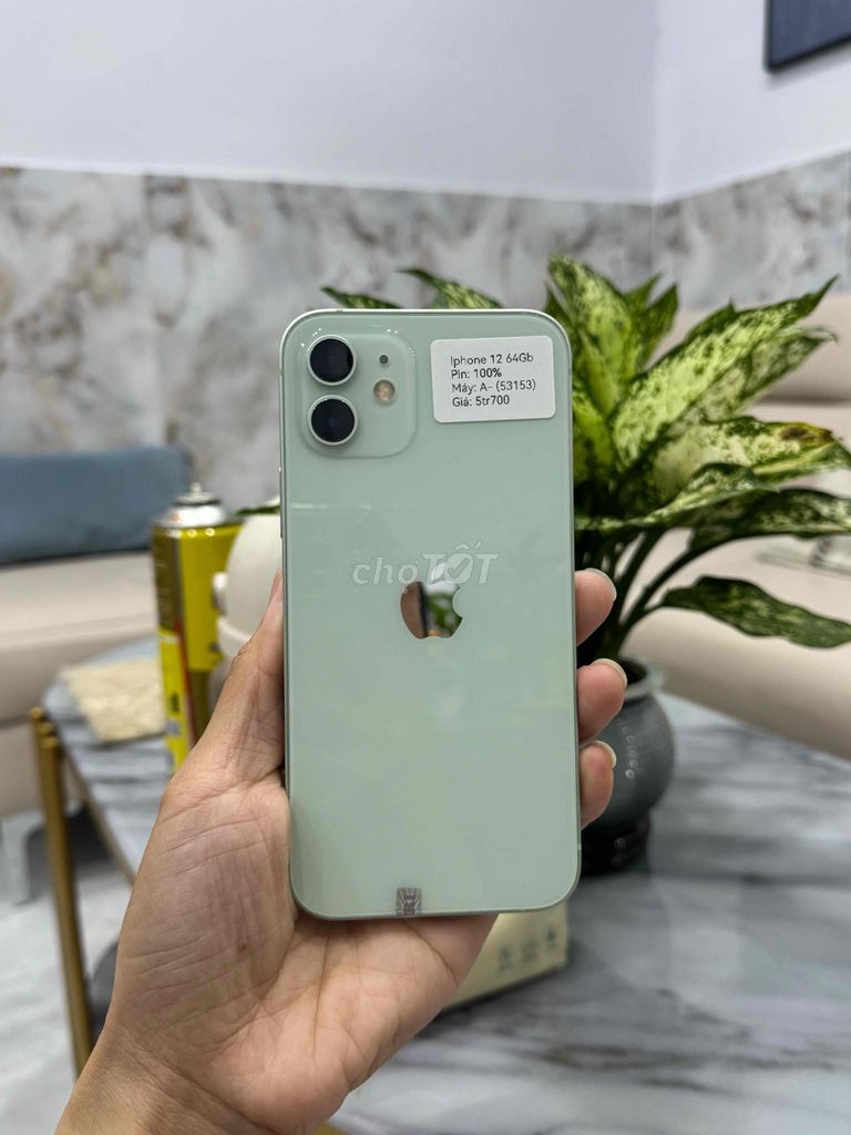iPhone 12 64GB Xanh mint Quốc tế P100 Zin Đẹp 99. Mua bán Điện thoại tại Huyện Hóc Môn Tp Hồ Chí Minh được đăng bởi Thu hình 1