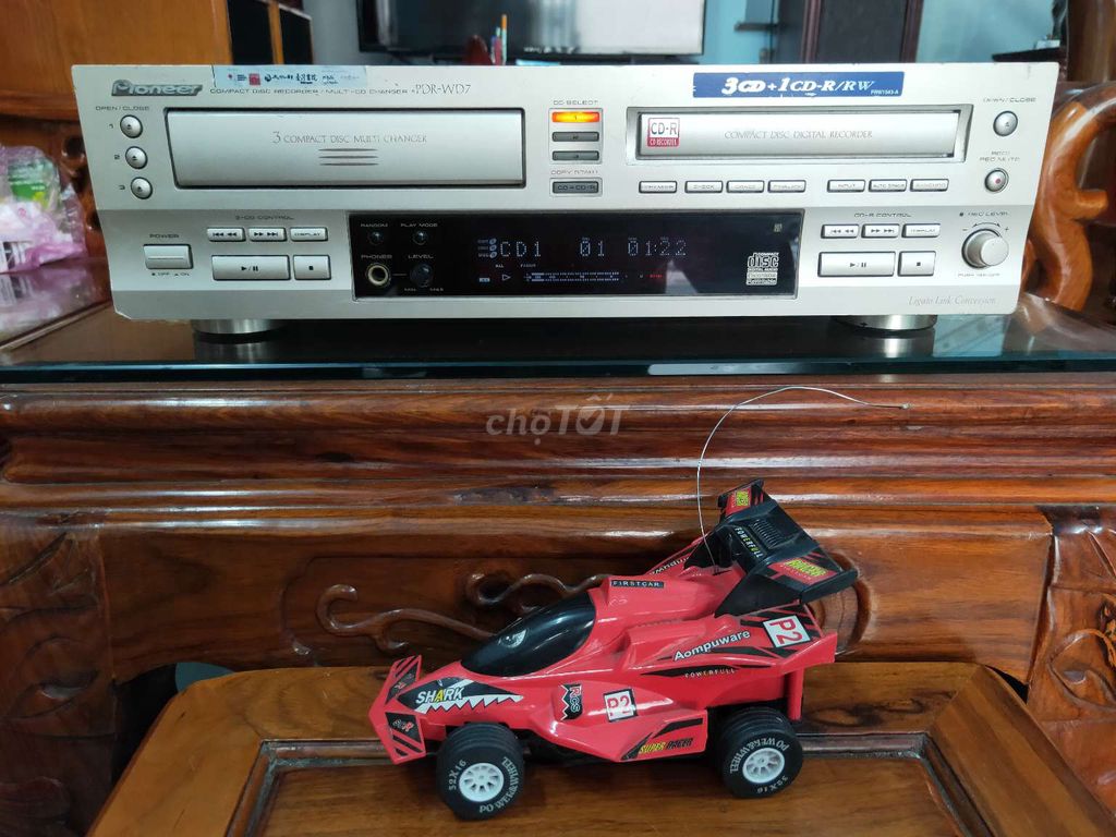 CD PIONEER PDR_WD7 GIẢI MÃ OPTICAL 24BIT KHÔNG MỒI