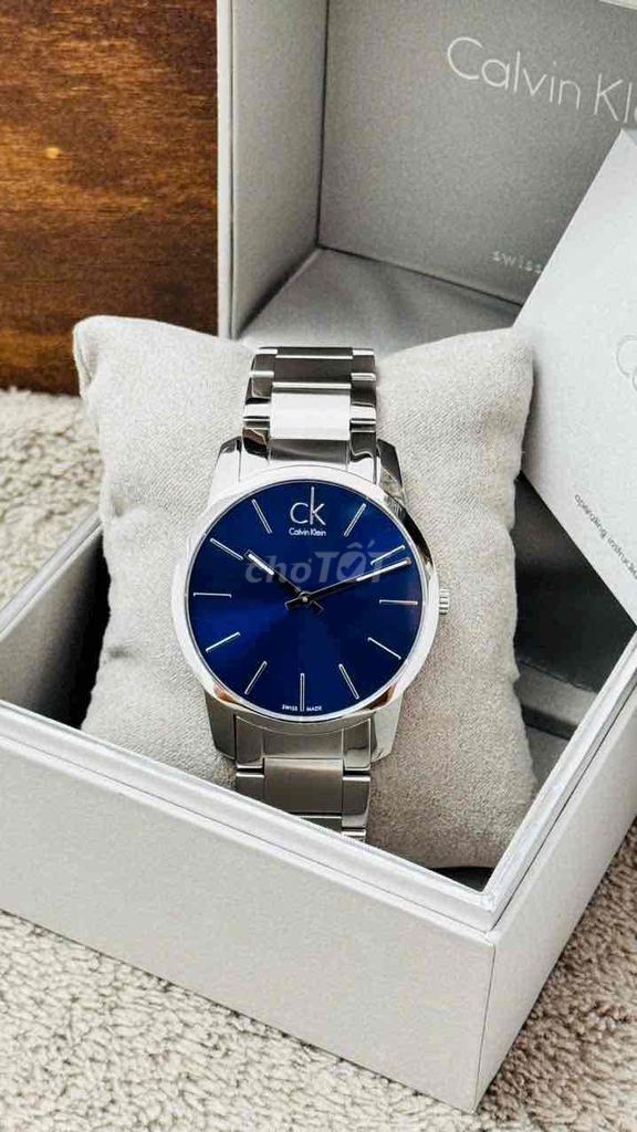 Calvin Klein Thuỵ Sỹ Chính Hãng Kính Sapphire