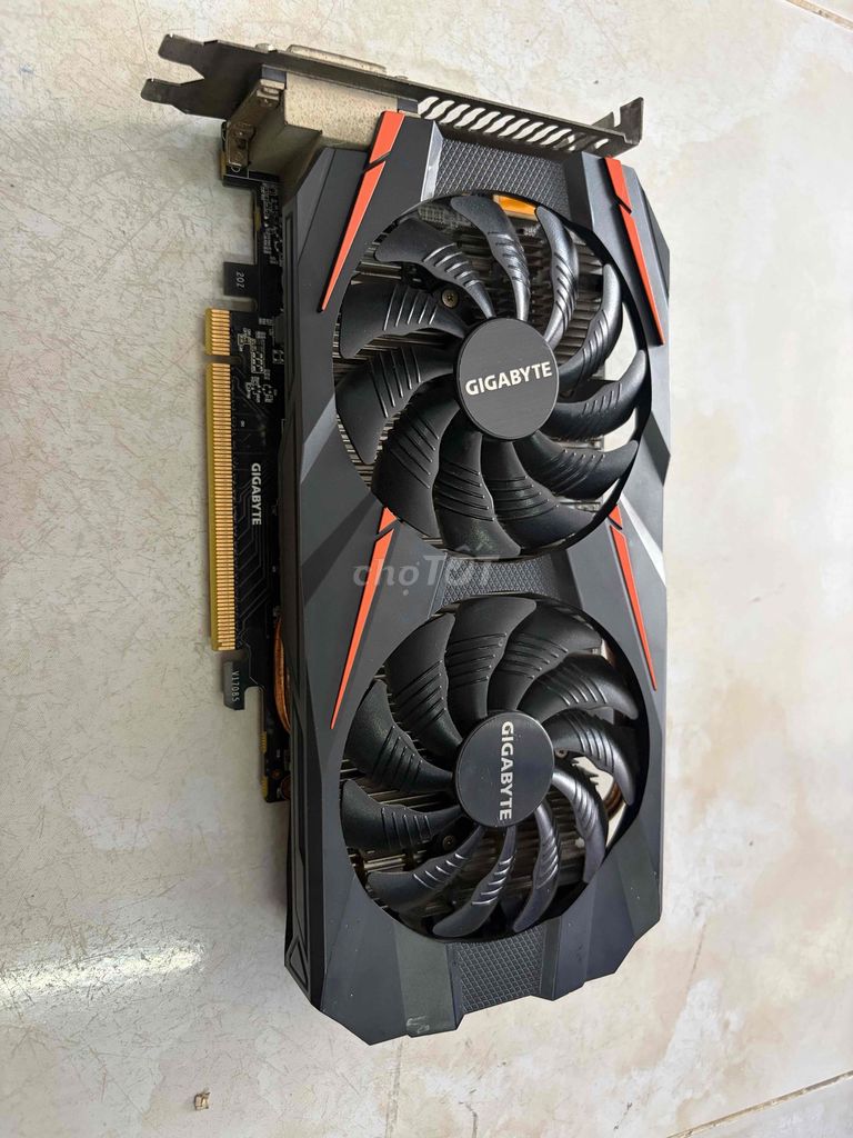 Card đồ họa Gigabyte 1060 3GB Đen. Mua bán Linh kiện (RAM, Card...) tại Huyện Bến Lức Long An được đăng bởi Nguyễn Văn Đạt hình 1