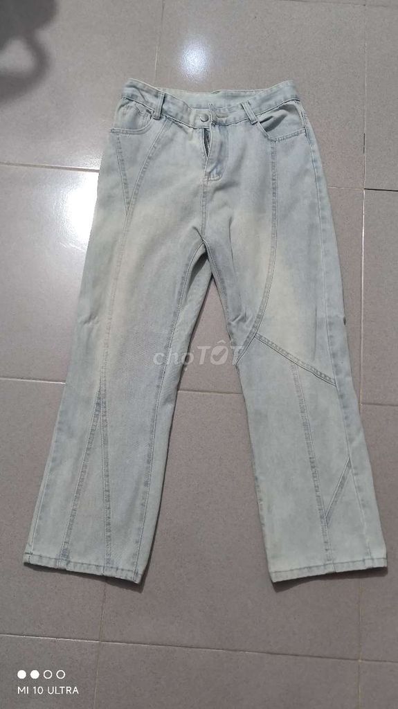 Quần jean douyin Loe nhẹ cắt xẻ. Mua bán Quần áo tại Thành phố Trà Vinh Trà Vinh được đăng bởi Tú hình 1