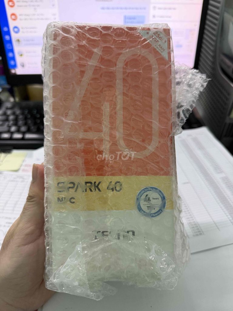 Tecno Spark 40 Đen 8GB/256GB Full seal&box. Mua bán Điện thoại tại Quận Ninh Kiều Cần Thơ được đăng bởi Toàn Lê hình 1