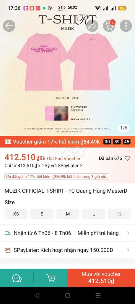 Áo thun Muzik Quang Hùng MasterD Hồng. Mua bán Quần áo tại Huyện Bắc Tân Uyên Bình Dương được đăng bởi Ngô Quang Mạnh hình 1