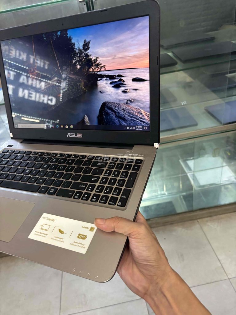 Asus X556UA i5-6200U 8GB Bạc thanh lý rẻ. Mua bán Laptop tại Quận Hà Đông Hà Nội được đăng bởi Shop laptop công nghệ máy tính Chiến thắng hình 1
