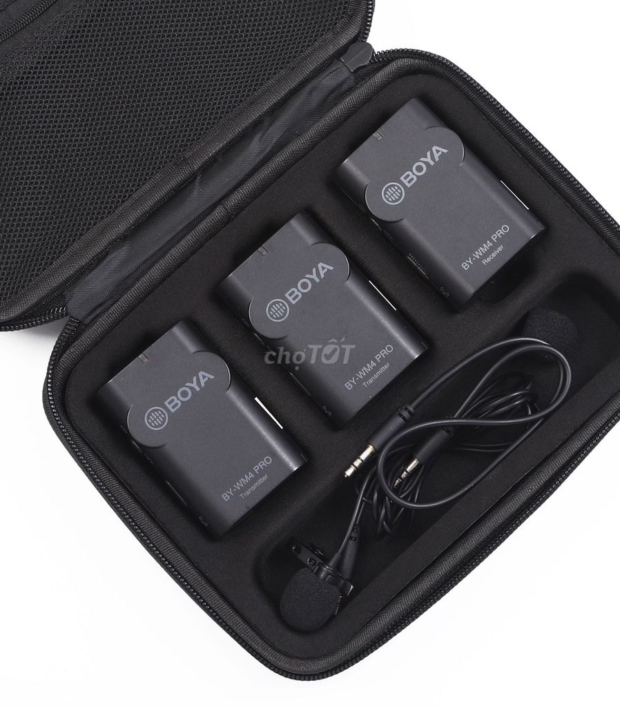 Bán nhanh Microphone BOYA BY-WM4 Pro-K2 Đen. Mua bán Tivi, Âm thanh tại Huyện Cai Lậy Tiền Giang được đăng bởi TRUNG TÂM HUẤN LUYỆN CHÓ TIỀN GIANG hình 1