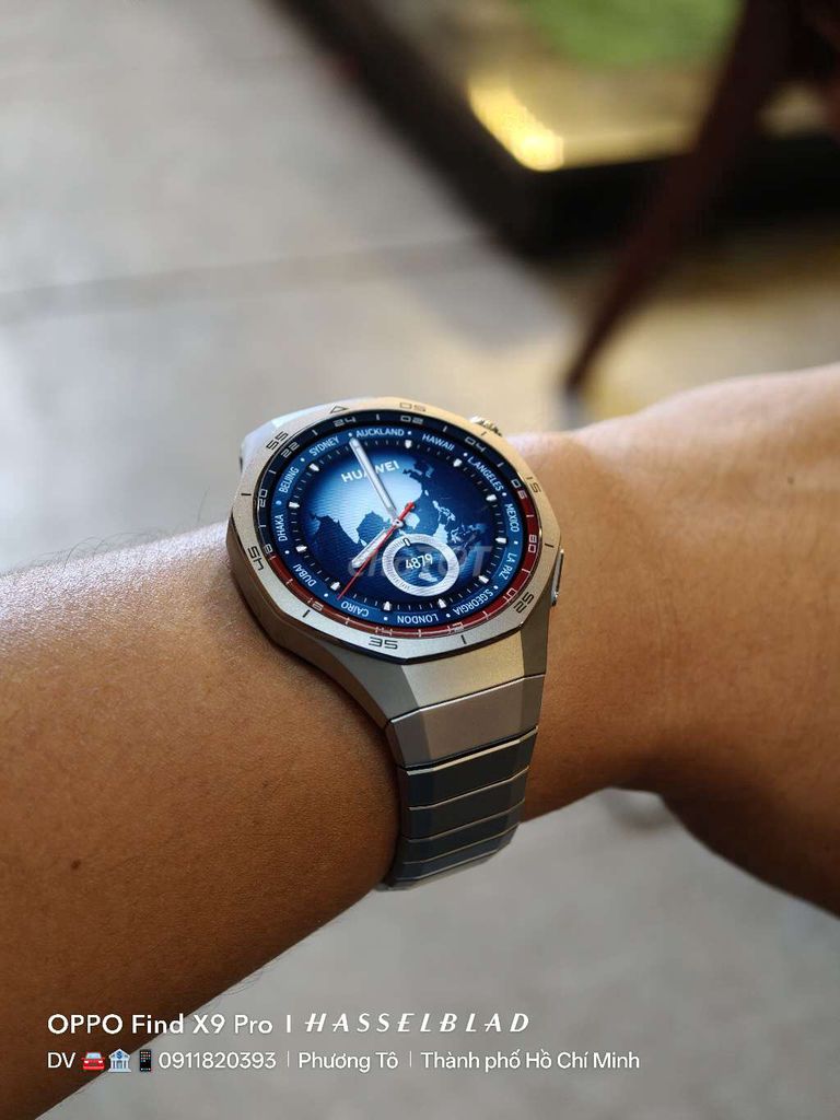 Huawei Watch GT5 Pro Titan 46mm đẹp keng fullbox. Mua bán Thiết bị đeo thông minh tại Quận Tân Bình Tp Hồ Chí Minh được đăng bởi Phương Tech hình 1