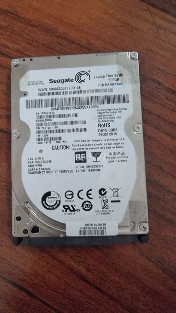 Ổ cứng laptop 2.5inch SEAGATE 500GB