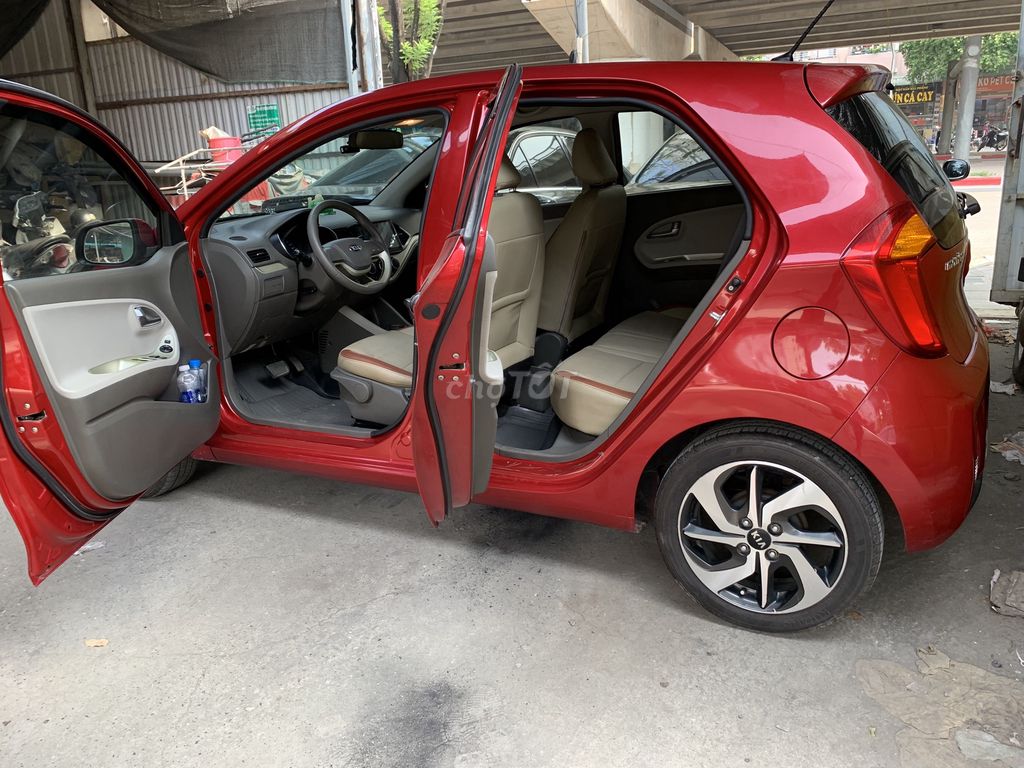 Kia Morning 2019 Tự động 10 vạn km Đỏ