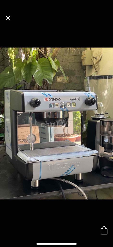 Bán combo máy xay +pha cà phê casadio nhập khẩu ý