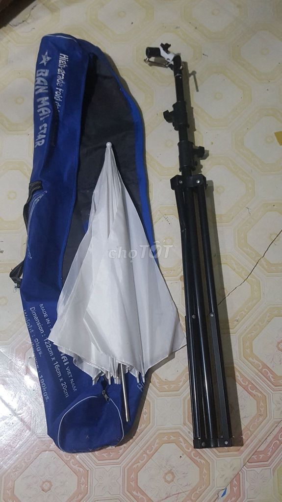 Chân đèn flash BAN MAI-STAR Đen, Trắng, Xanh. Mua bán Máy ảnh, Máy quay tại Huyện Thoại Sơn An Giang được đăng bởi Thanh Do Ly hình 1