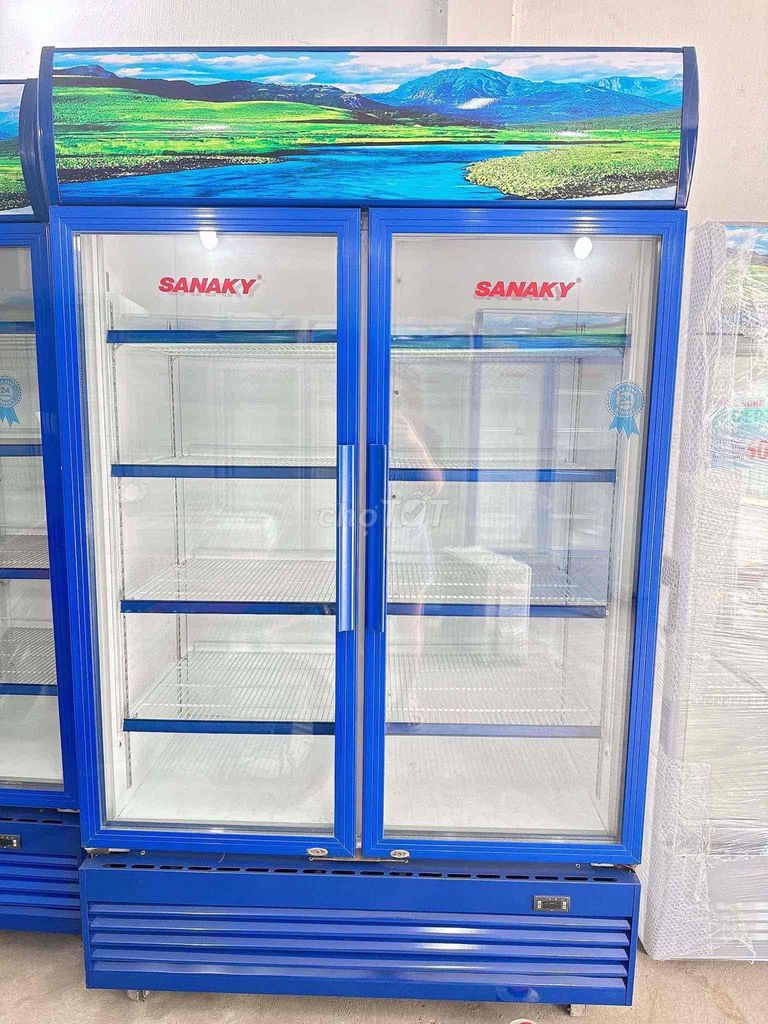 🔥🔥Tủ  mát SANAKY 1200L  NHẸ ĐIỆN SIÊU MỚI