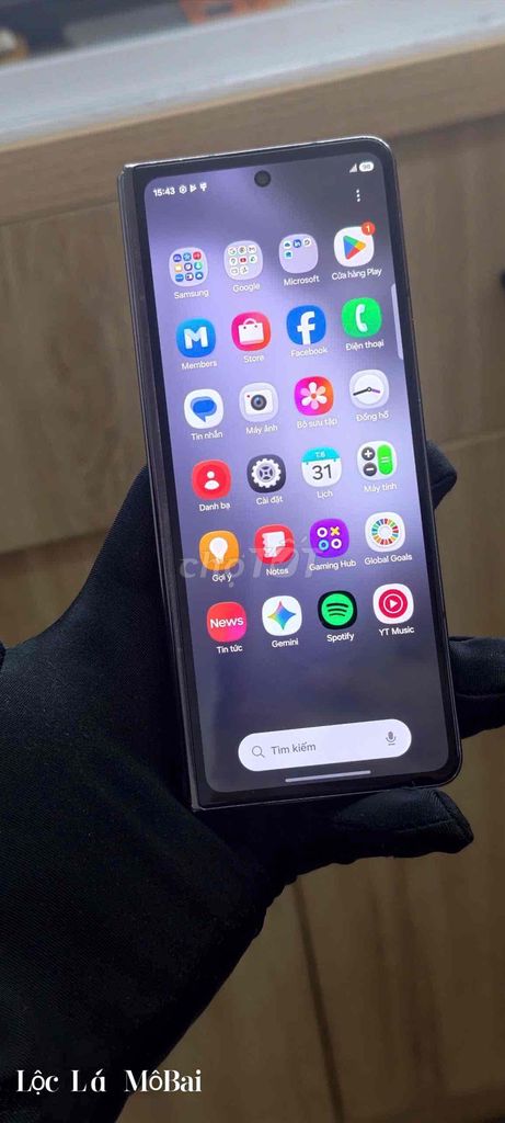 Samsung Z Fold 5 256GB Đen. Mua bán Điện thoại tại Thành phố Đà Lạt Lâm Đồng được đăng bởi Lộc Lá Mô Bai hình 1