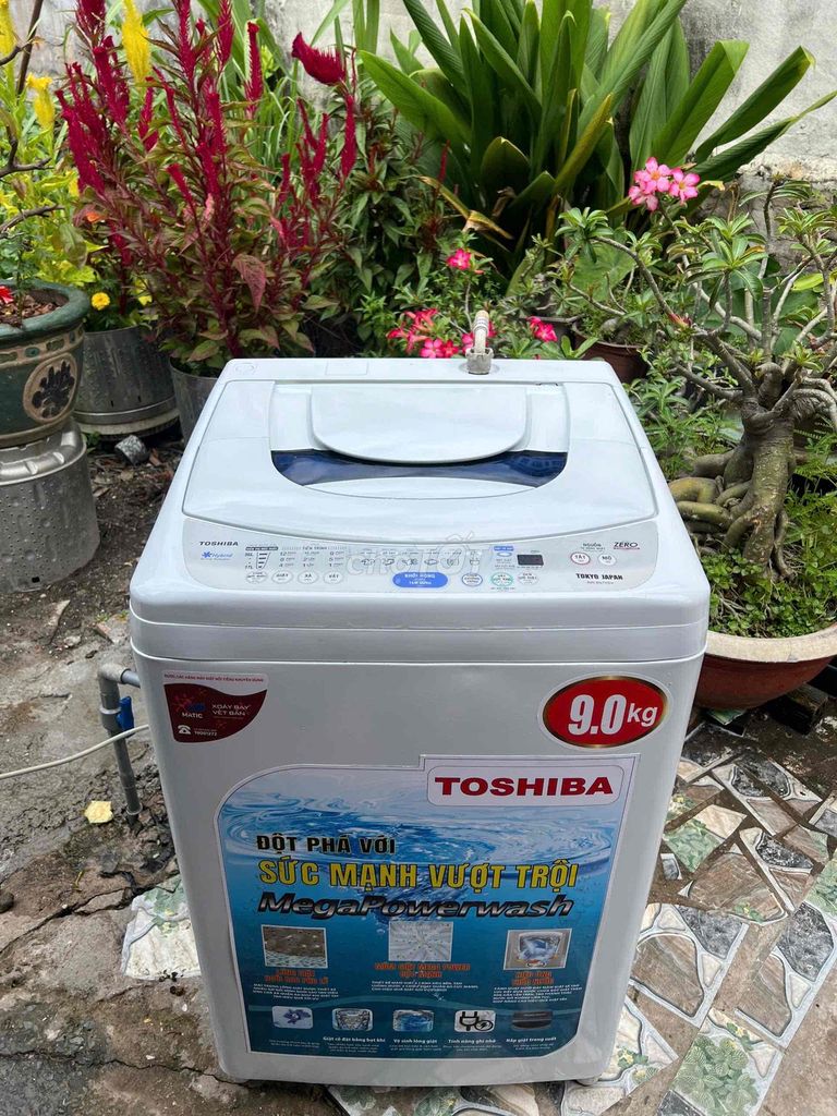 BH 6T - MÁY GIẶT TOSHIBA 9kg SỬ DỤNG TỐT