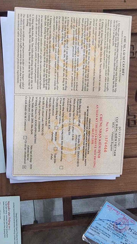 bán bonggo 2005 thùng dài 4.2m. Mua bán Xe tải, xe ben tại Huyện An Lão Hải Phòng được đăng bởi trần cường hình 4