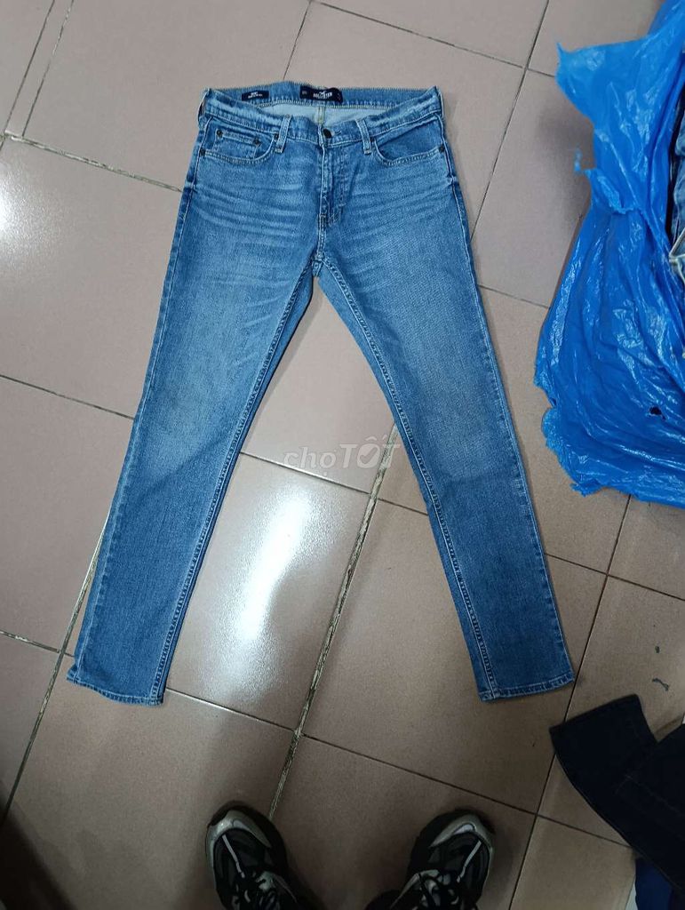 Quần jean nam Hollister Skinny Epic Flex. Mua bán Quần áo tại Quận 1 Tp Hồ Chí Minh được đăng bởi Đồ Seconhand Vintage hình 1