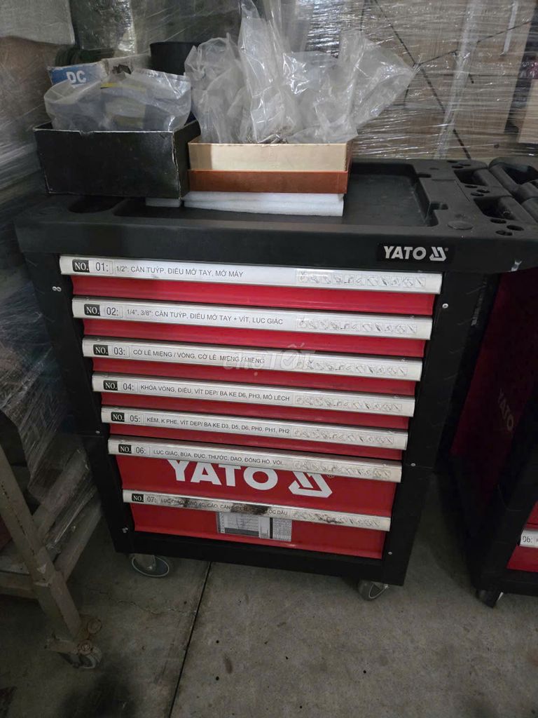 THANH LÝ TỦ ĐỒ NGHÊ SỬA CHỮA XE Ô TÔ YATO. Mua bán Đồ chuyên dụng, Giống nuôi trồng tại Thành phố Thủ Dầu Một Bình Dương được đăng bởi TRUNG BÌNH DƯƠNG hình 1