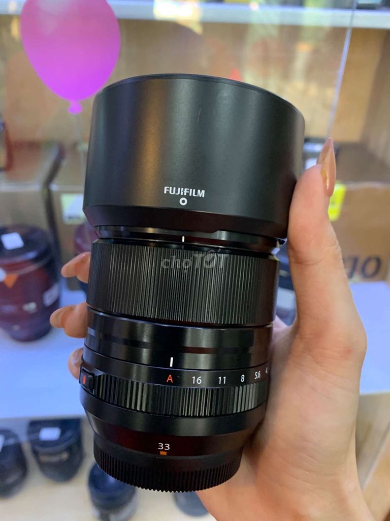 Ống kính Fujifilm XF 33mm F1.4 Đen. Mua bán Máy ảnh, Máy quay tại Quận 1 Tp Hồ Chí Minh được đăng bởi Thanh Thanh hình 1