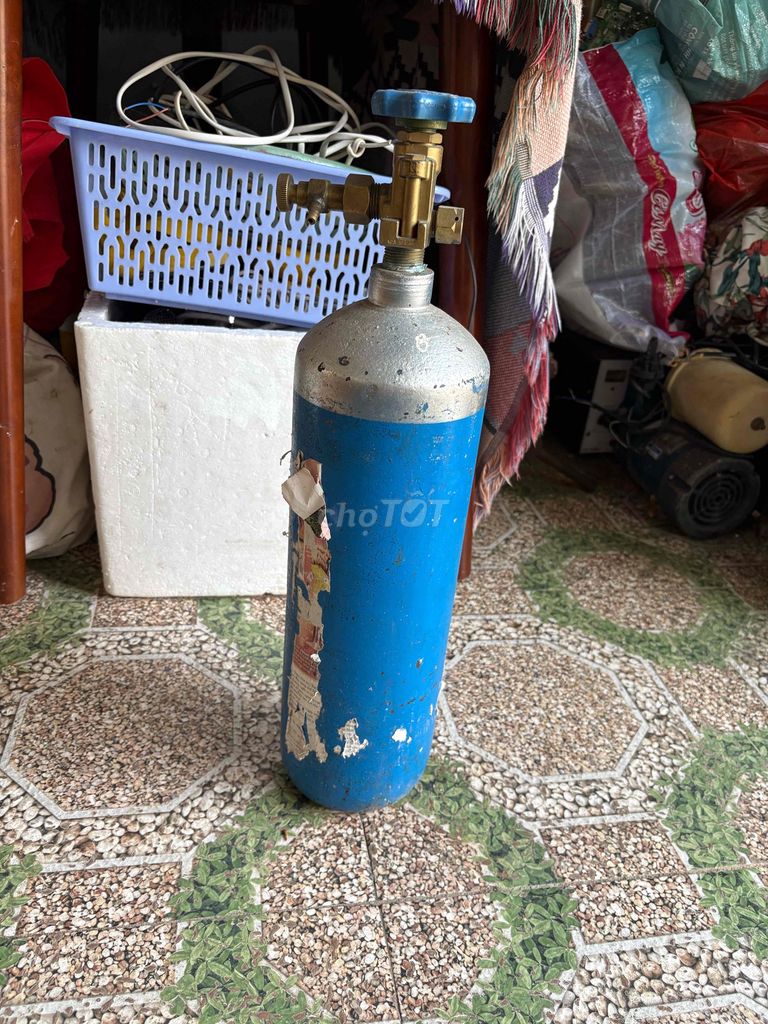 Bình khí kim loại nhỏ gọn. Mua bán Đồ chuyên dụng, Giống nuôi trồng tại Quận Sơn Trà Đà Nẵng được đăng bởi HƯƠNG GIANG hình 1