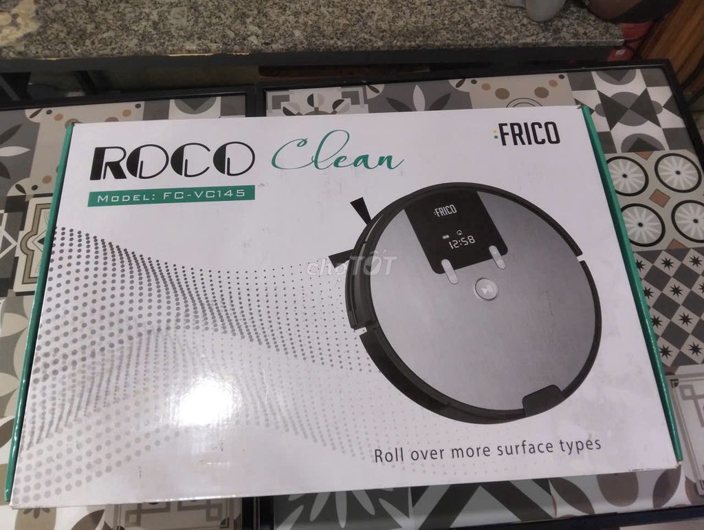 Robot hút bụi lau nhà FRICO FC-VG145 đã sử dụng. Mua bán Thiết bị vệ sinh, nhà tắm tại Quận Bình Thạnh Tp Hồ Chí Minh được đăng bởi Tên chưa cung cấp hình 1
