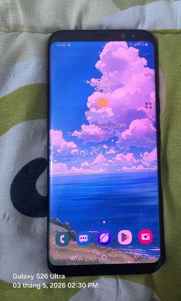 Samsung Galaxy S8+ Đen Đã sử dụng. Mua bán Điện thoại tại Thành phố Thủ Đức Tp Hồ Chí Minh được đăng bởi Phan Nhật Anh hình 1
