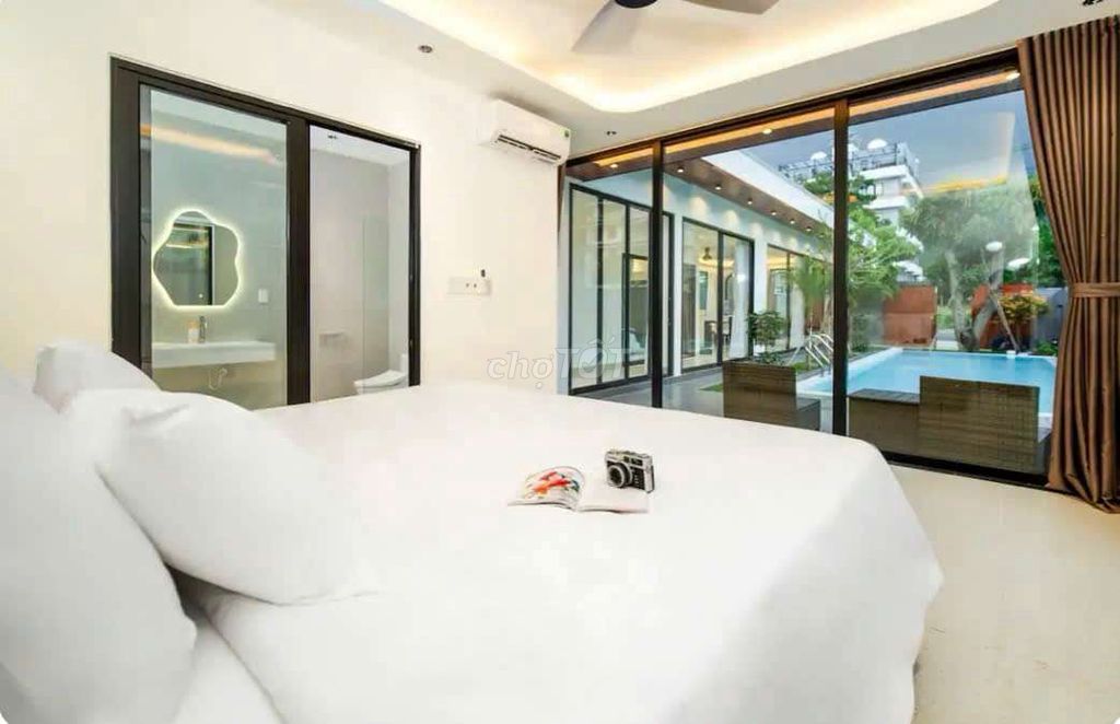 Bán villa xịn xò hồ bơi sân vườn đường 15m Sơn Trà gần biển