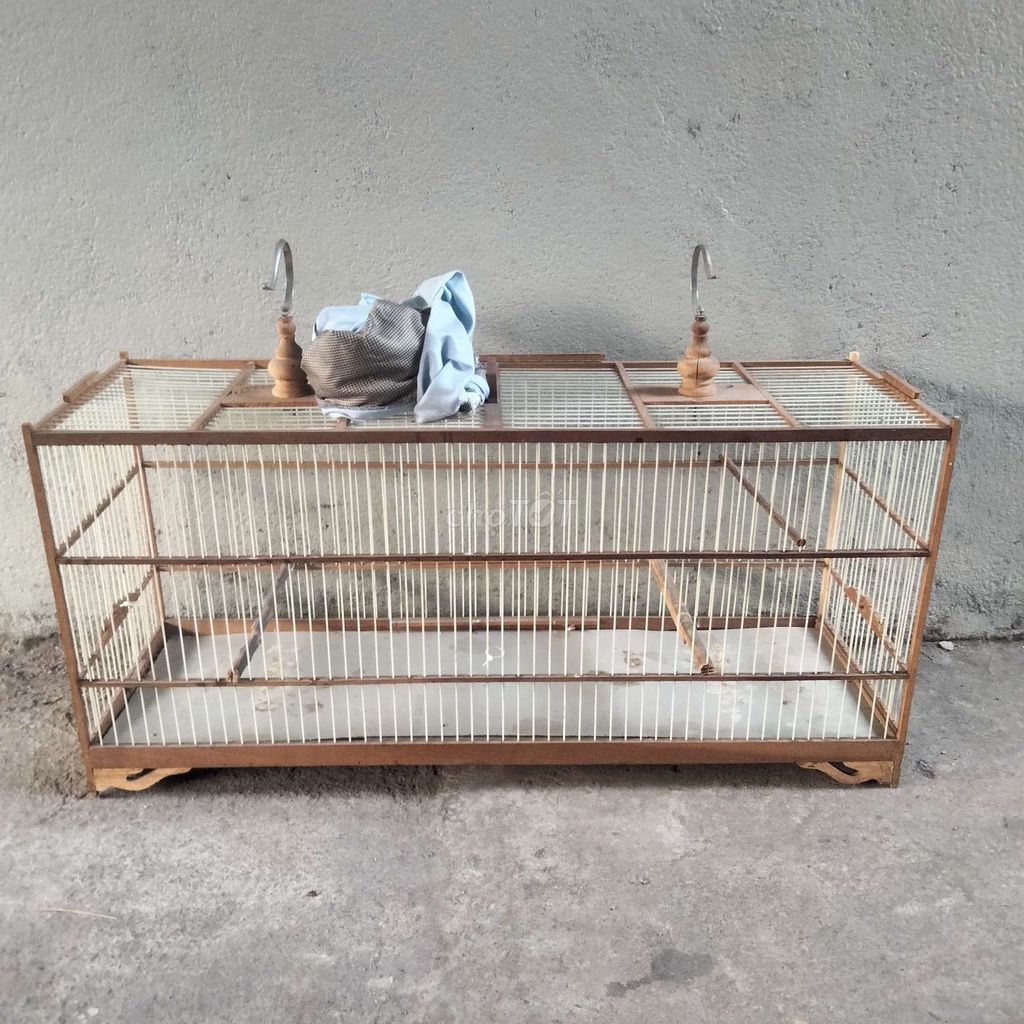 Lồng chim gỗ màu nâu 1m. Mua bán Phụ kiện, Thức ăn, Dịch vụ tại Huyện Trảng Bom Đồng Nai được đăng bởi Bao hình 1