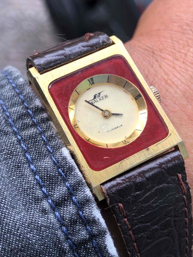 WALKER lòng chảo lên cót tay TANK. Mua bán Đồng hồ tại Quận 10 Tp Hồ Chí Minh được đăng bởi Antique unique GIAO LƯU SƯU TẦM hình 1