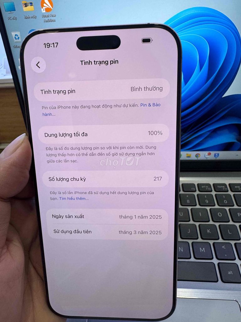 Apple iPhone 16 Pro Max 256GB Quốc tế 99%. Mua bán Điện thoại tại Quận 6 Tp Hồ Chí Minh được đăng bởi QUỐC THIÊN BÁN GÓP 0 ĐỒNG  hình 1