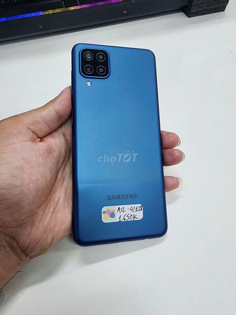 Samsung Galaxy A12 128GB Mới 95 %. Mua bán Điện thoại tại Thành phố Biên Hòa Đồng Nai được đăng bởi Điện Thoại Tốt Giá Rẻ hình 1