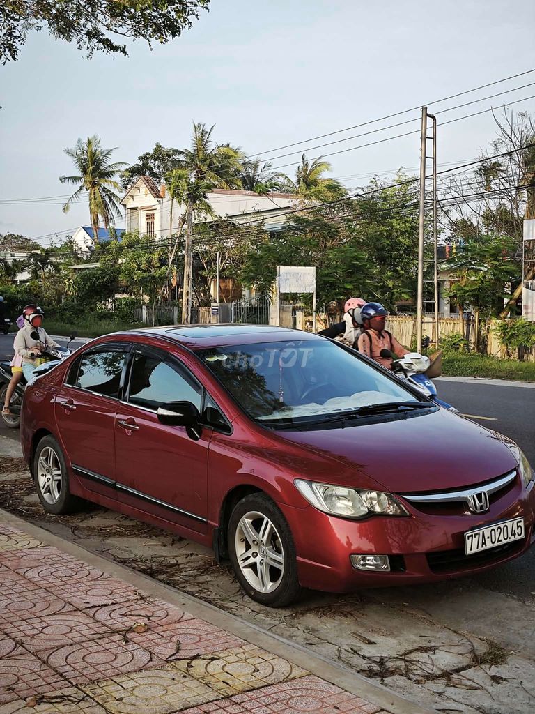 Honda Civic 2.0 AT Đỏ. Mua bán Ô tô tại Huyện Cư M'gar Đắk Lắk được đăng bởi Ja Huy  hình 1