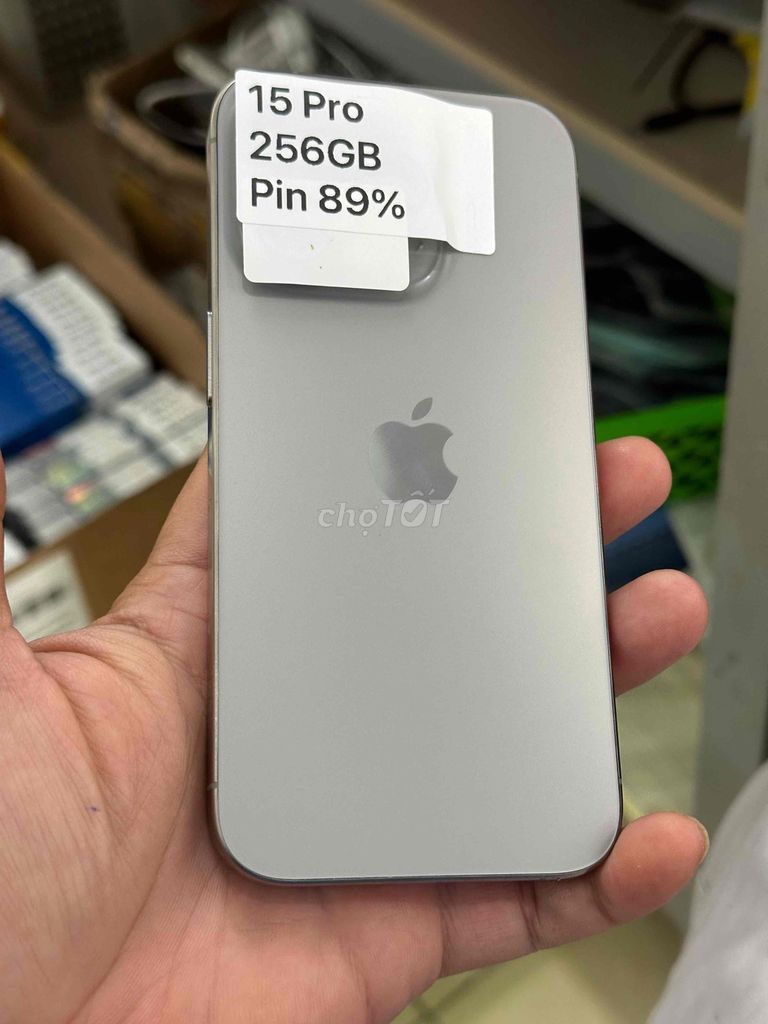 15 Pro 256GB ll/a Tự nhiên. Mua bán Điện thoại tại Thành phố Bến Tre Bến Tre được đăng bởi Trương Thanh Minh hình 1