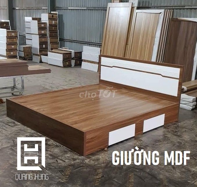 GIƯỜNG MDF-GIƯỜNG MDF=GIƯỜNG MDF=GIƯỜNG MDF$GIƯỜNG. Mua bán Giường, chăn ga gối nệm tại Thành phố Thủ Đức Tp Hồ Chí Minh được đăng bởi NỘI THẤT NHÀ XINH hình 1