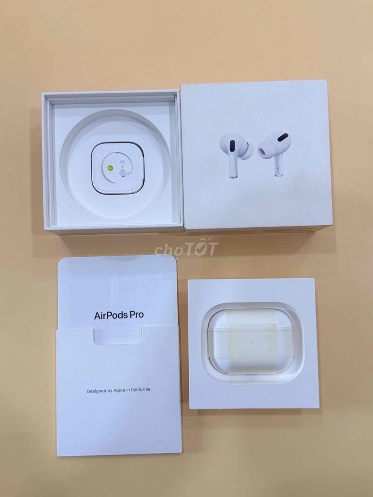 Tai nghe Apple AirPods Pro 1 Trắng ANC. Mua bán Tivi, Âm thanh tại Quận Bình Thạnh Tp Hồ Chí Minh được đăng bởi Đức Phong hình 1