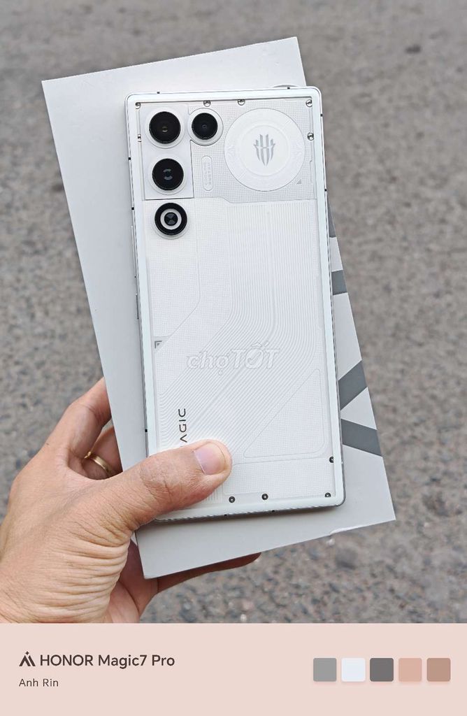 Nubia Red Magic 11 Air Trắng fullbox. Mua bán Điện thoại tại Quận Bình Tân Tp Hồ Chí Minh được đăng bởi Anh Rin hình 1