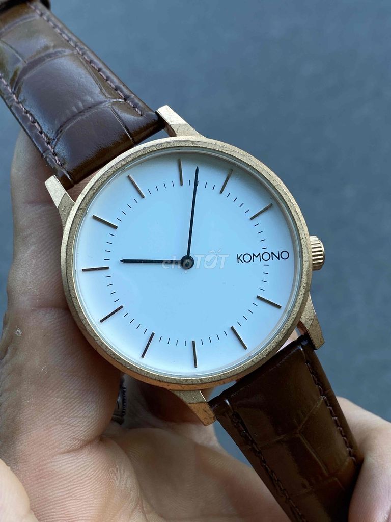 Đồng hồ Komono The Winston Nam Nâu. Mua bán Đồng hồ tại Thành phố Vũng Tàu Bà Rịa - Vũng Tàu được đăng bởi  Đồng Hồ truyền Nguyễn  hình 1
