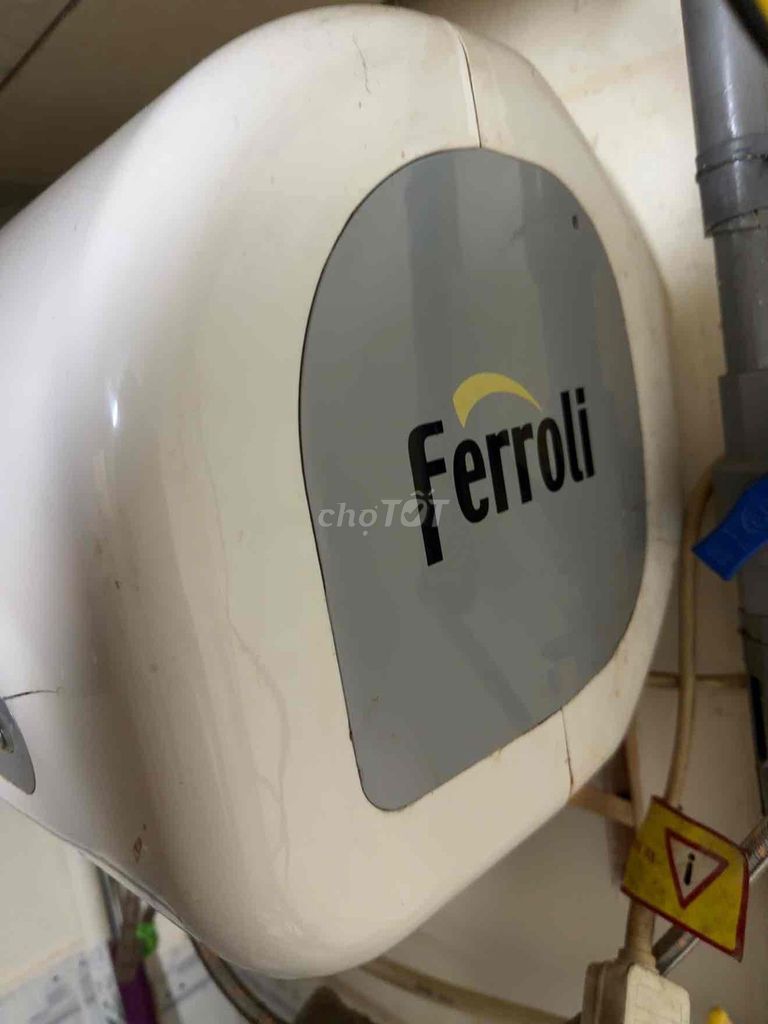 Bình nóng lạnh Ferroli Trắng. Mua bán Thiết bị vệ sinh, nhà tắm tại Huyện Hóc Môn Tp Hồ Chí Minh được đăng bởi Thiên Lam Spa hình 1