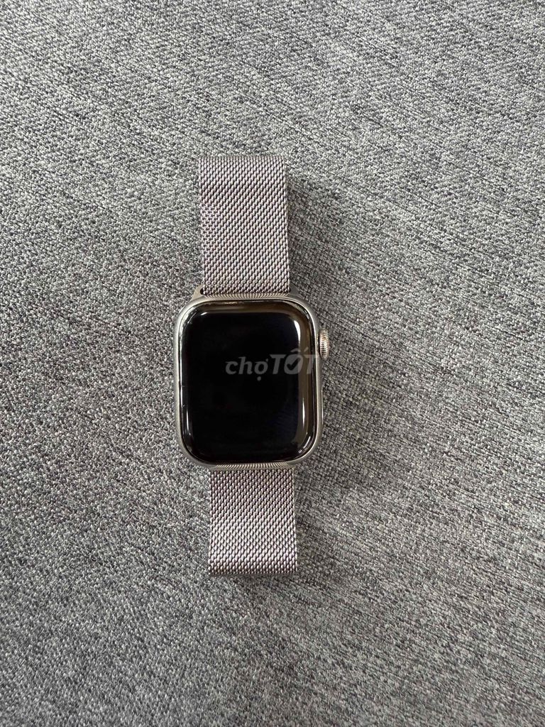 Apple Watch Series 9 41MM lte Thép Bạc Bh 8/2025VN. Mua bán Thiết bị đeo thông minh tại Quận Ninh Kiều Cần Thơ được đăng bởi Quý Mobile hình 1