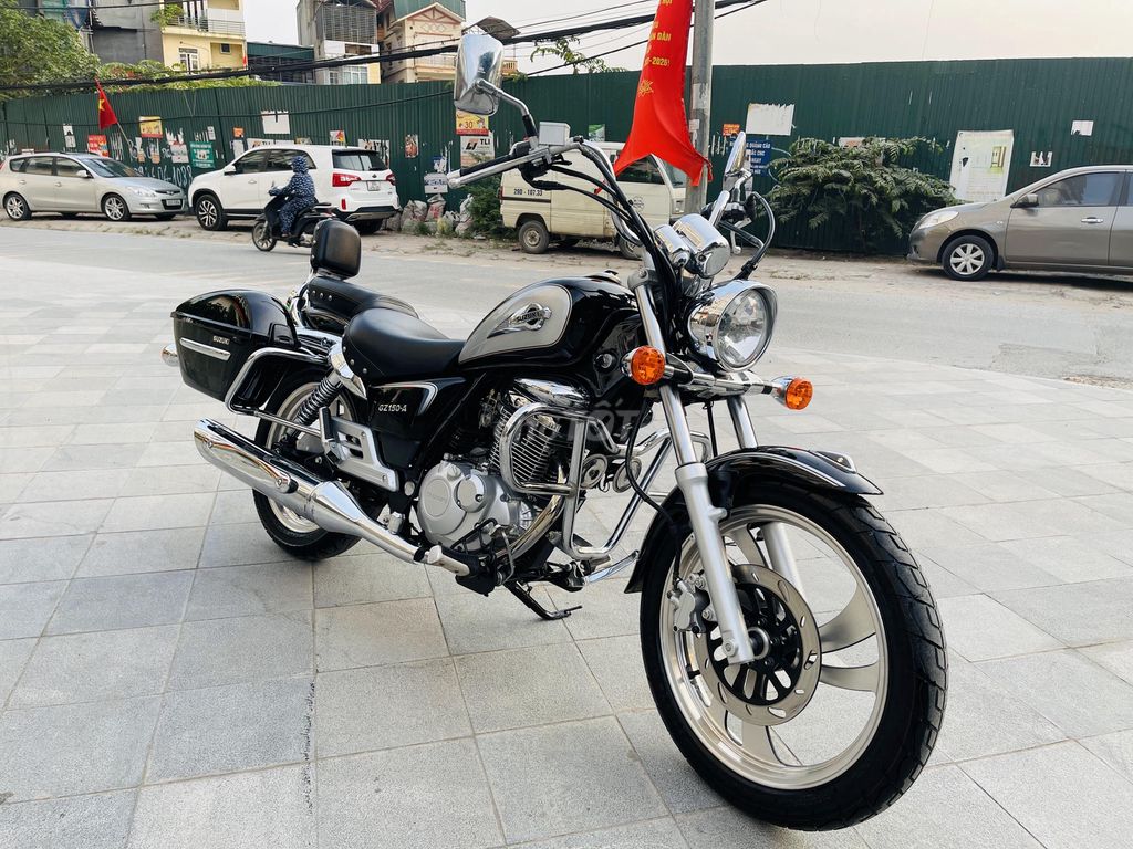 SUZUKI GZ 150A ĐEN XE NHẬP KHẨU ĐỜI CAO MÁY ĐI TỐT. Mua bán Xe máy tại Quận Nam Từ Liêm Hà Nội được đăng bởi Mai Khánh hình 5