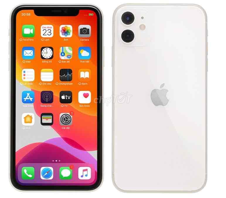 Apple iPhone 11 128GB Trắng Hư CPU. Mua bán Điện thoại tại Huyện Hàm Thuận Nam Bình Thuận được đăng bởi nguyên huy hình 1