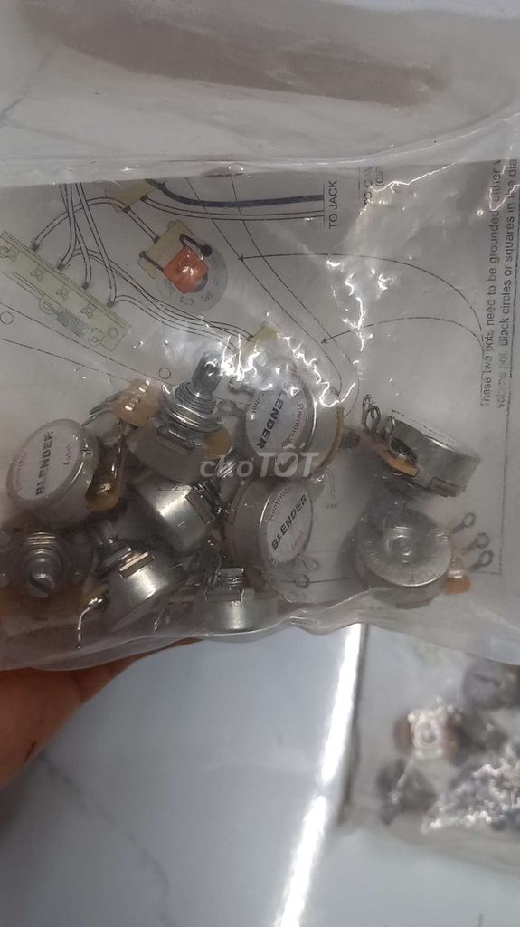 20 Biến trở đàn Guitar ToneShaper CTS 250K Mới. Mua bán Nhạc cụ tại Thành phố Rạch Giá Kiên Giang được đăng bởi Quách Luật hình 1