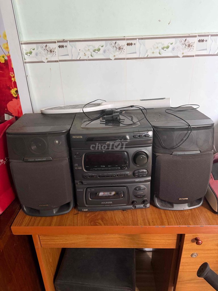 Dàn âm thanh Aiwa XG-400 Xám. Mua bán Tivi, Âm thanh tại Thành phố Đồng Xoài Bình Phước được đăng bởi Thuần hình 1