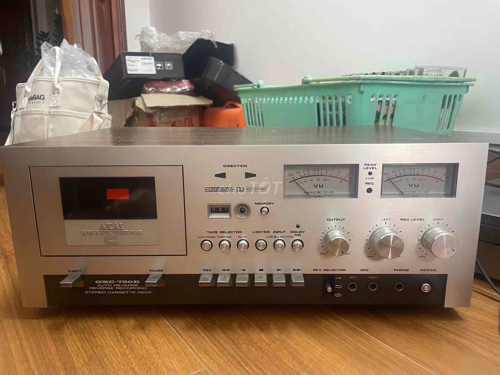 Đầu cassette Akai GX-730D Bạc, Nâu Nhật Bản. Mua bán Tivi, Âm thanh tại Quận Cầu Giấy Hà Nội được đăng bởi Diệu Ly hình 1