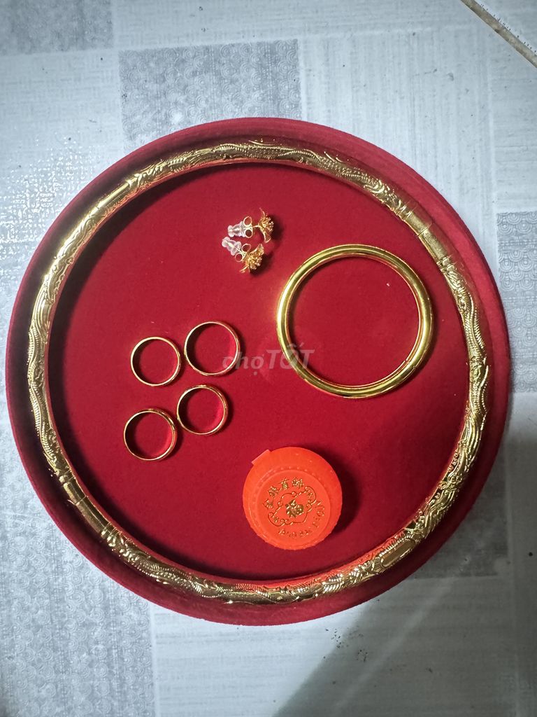 Trang sức nữ vàng màu vàng. Mua bán Phụ kiện thời trang khác tại Quận Gò Vấp Tp Hồ Chí Minh được đăng bởi Anh Thư hình 1