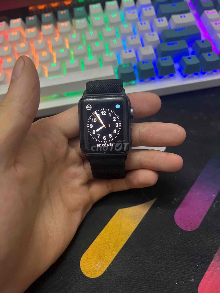 apple watch seri3 gps bản nhôm giá có fix