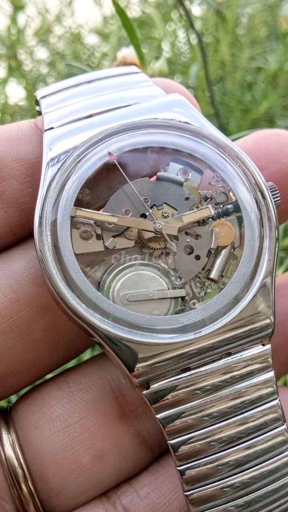 🇨🇭 Đồng hồ SWATCH SWISS - Lộ máy . Size 34 mm